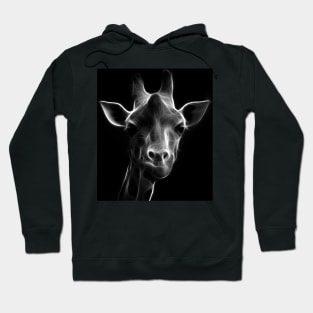 giraffe, glowing giraffe Hoodie